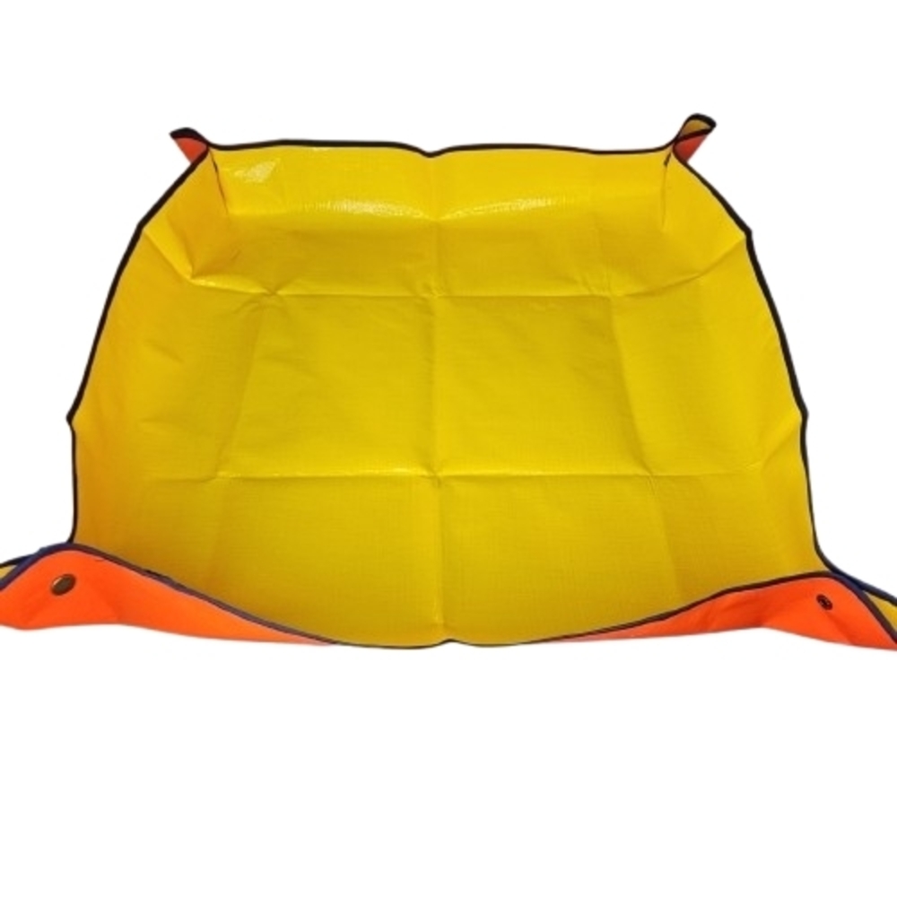 Yellow and Orange Foldable Utility Garden Repotting Tray